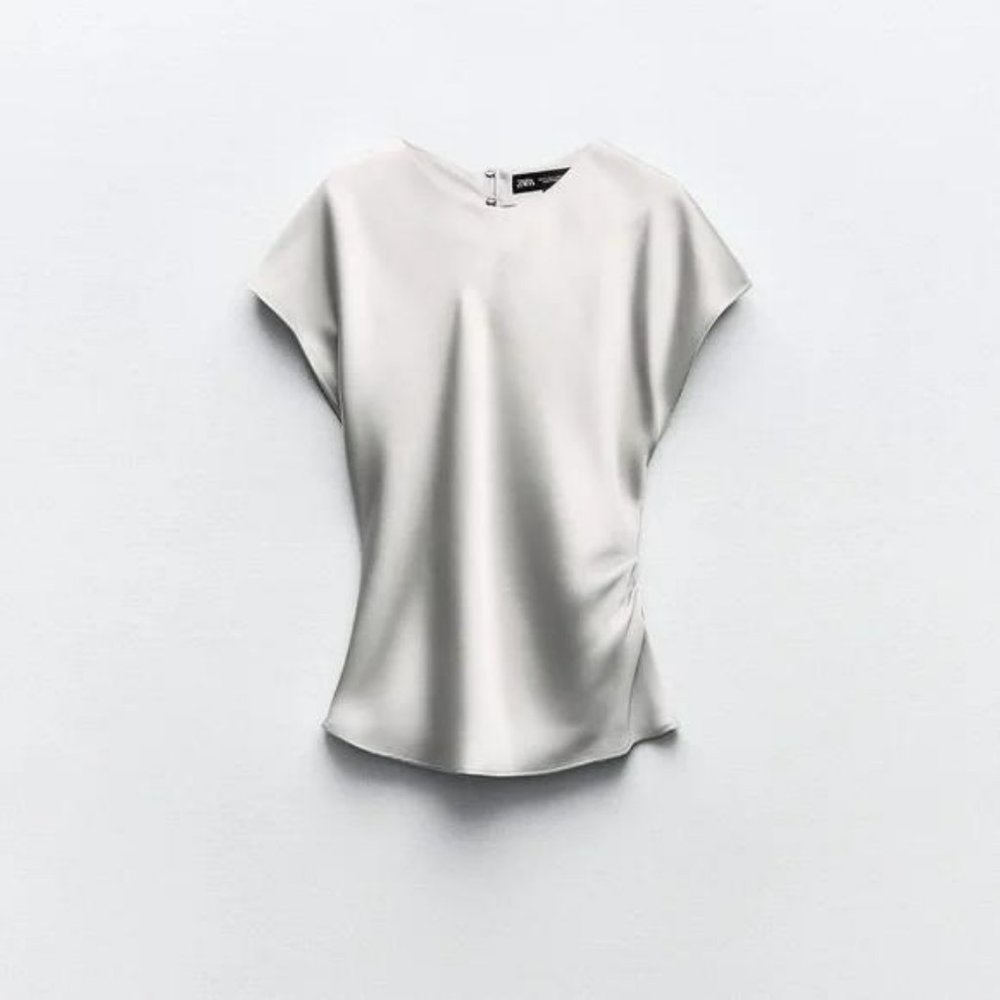 ZARA SATIN TOP